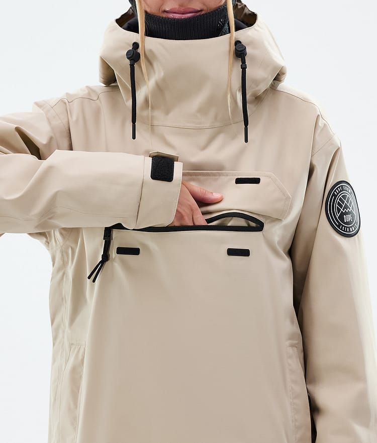 Dope Blizzard W Skijakke Dame Sand, Bilde 8 av 8