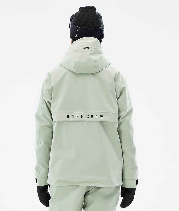 Dope Legacy W Snowboardjakke Dame Soft Green, Bilde 7 av 9