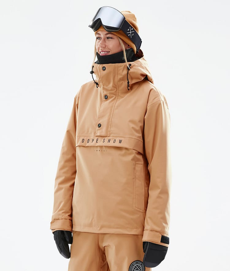Dope Legacy W Skijakke Dame Khaki Yellow, Bilde 1 av 9
