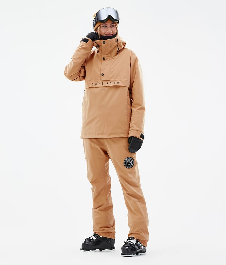 Dope Legacy W Skijakke Dame Khaki Yellow, Bilde 3 av 9