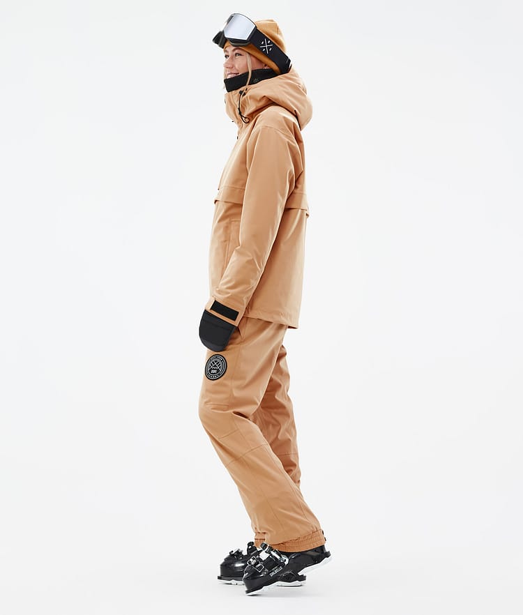 Dope Legacy W Skijakke Dame Khaki Yellow, Bilde 4 av 9