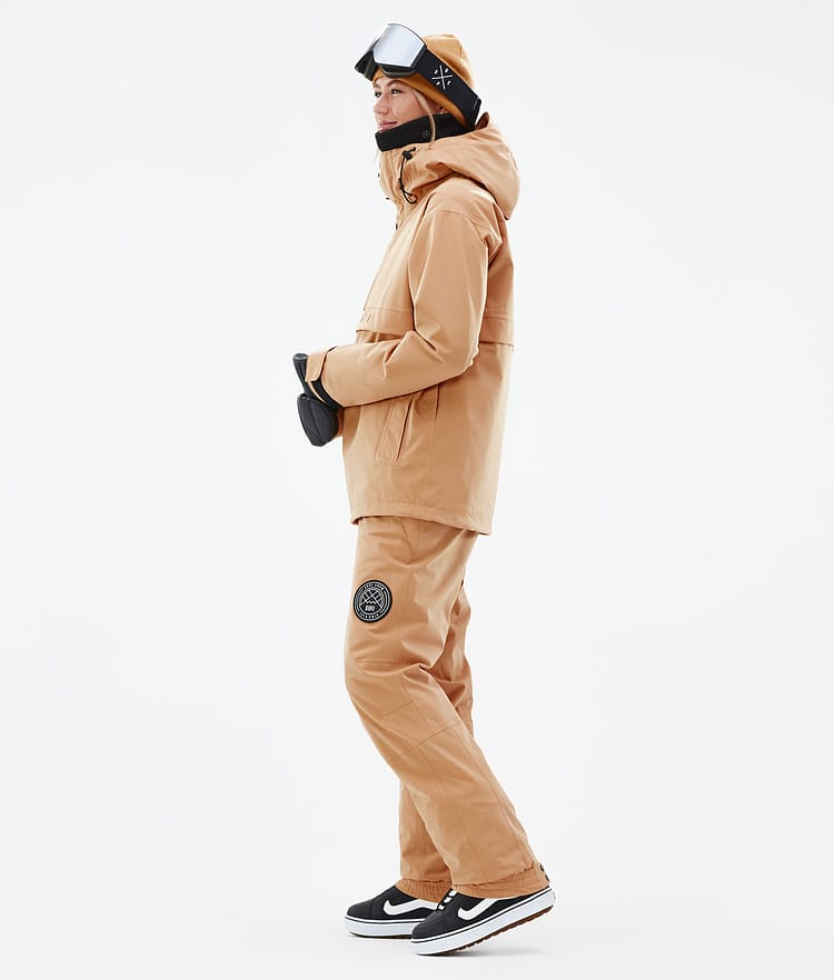 Dope Legacy W Snowboardjakke Dame Khaki Yellow Renewed, Bilde 4 av 9