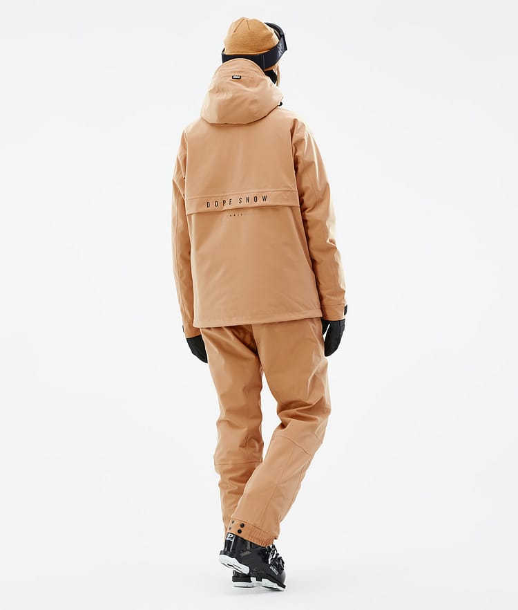 Dope Legacy W Skijakke Dame Khaki Yellow, Bilde 5 av 9
