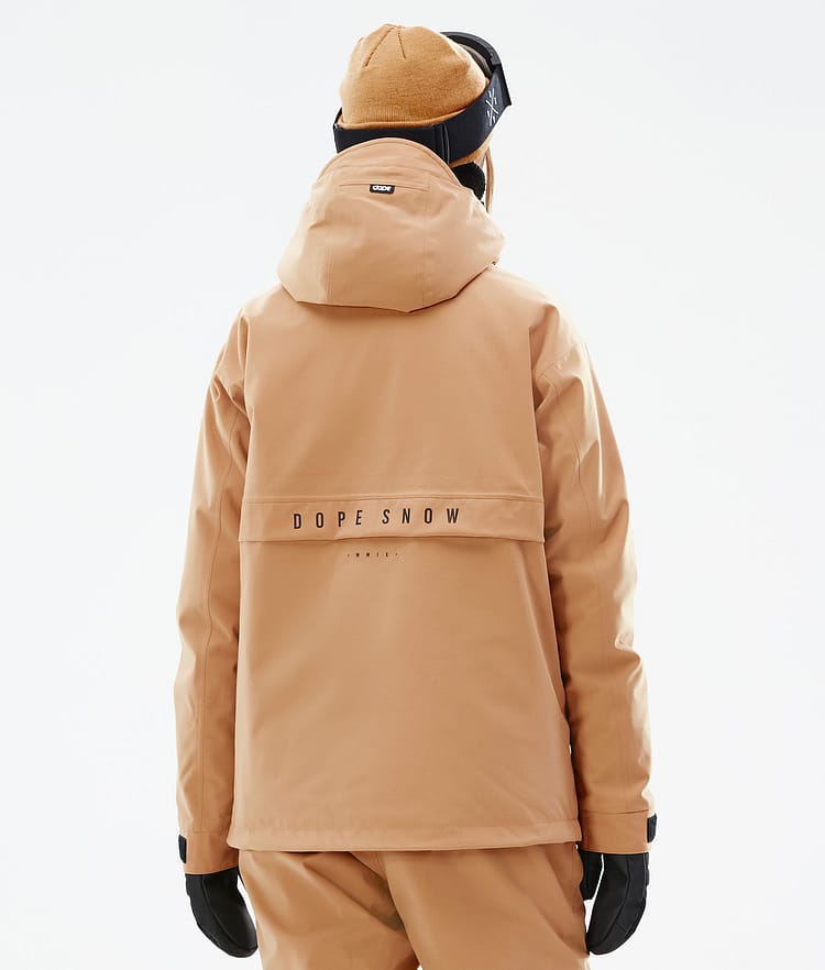 Dope Legacy W Skijakke Dame Khaki Yellow, Bilde 7 av 9