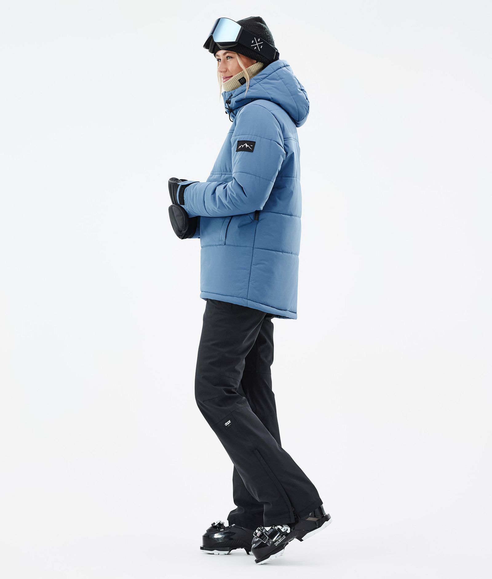 Dope Puffer W Skijakke Dame Blue Steel, Bilde 4 av 9