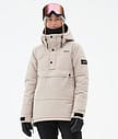 Dope Puffer W Snowboardjakke Dame Sand