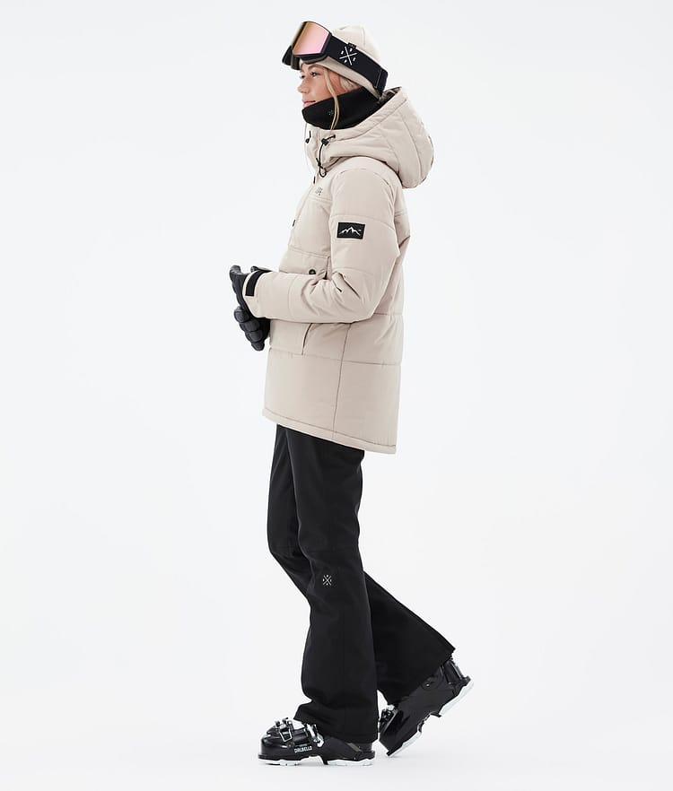 Dope Puffer W Skijakke Dame Sand, Bilde 4 av 8