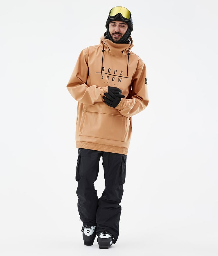 Dope Wylie Skijakke Herre DS Khaki Yellow, Image 3 of 9