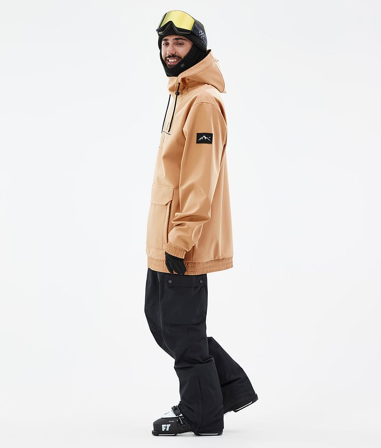 Dope Wylie Skijakke Herre DS Khaki Yellow, Image 4 of 9