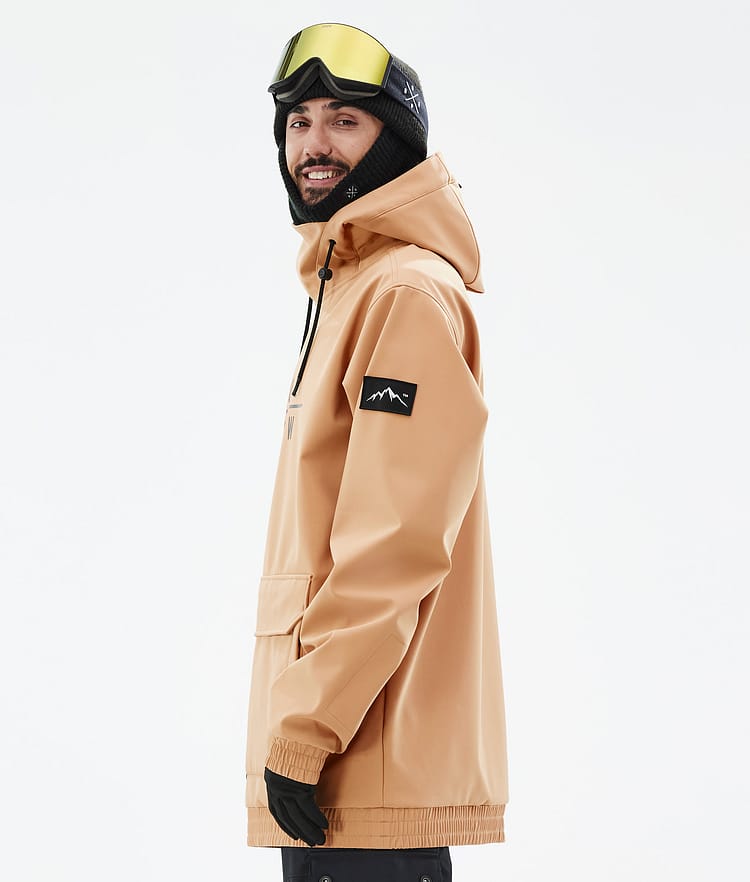 Dope Wylie Skijakke Herre DS Khaki Yellow, Image 6 of 9