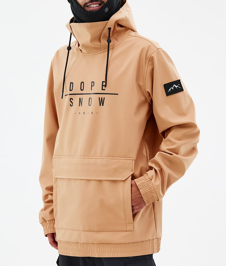 Dope Wylie Snowboardjakke Herre DS Khaki Yellow, Image 8 of 9