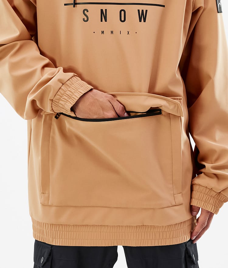 Dope Wylie Skijakke Herre DS Khaki Yellow, Image 9 of 9