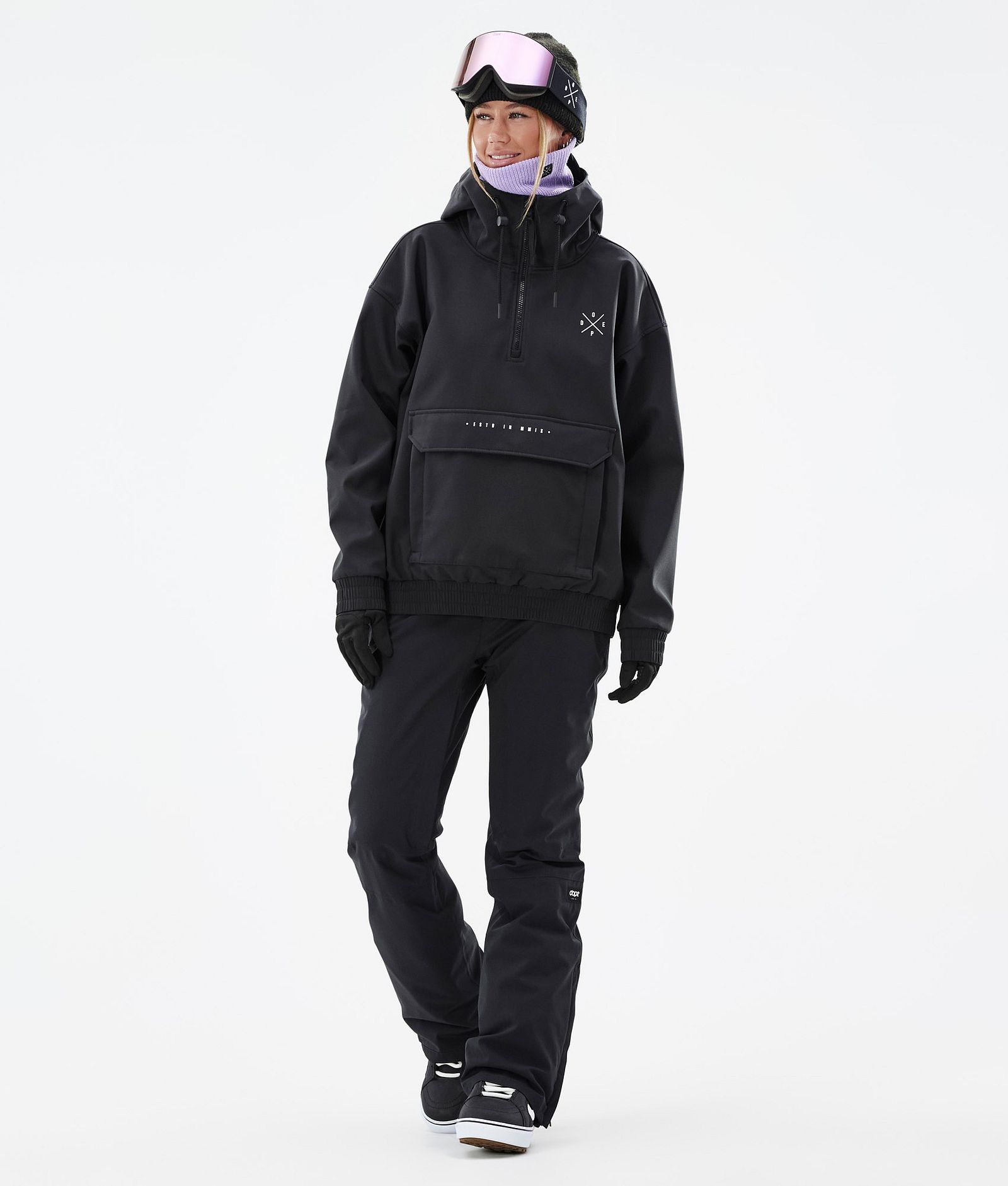 Dope Cyclone W 2022 Snowboardjakke Dame Black, Bilde 3 av 9