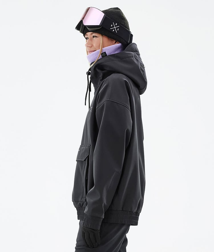 Dope Cyclone W 2022 Snowboardjakke Dame Black, Bilde 6 av 9