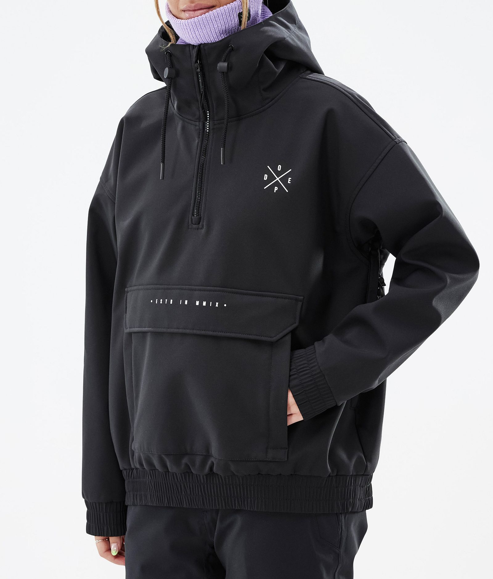 Dope Cyclone W 2022 Snowboardjakke Dame Black, Bilde 8 av 9