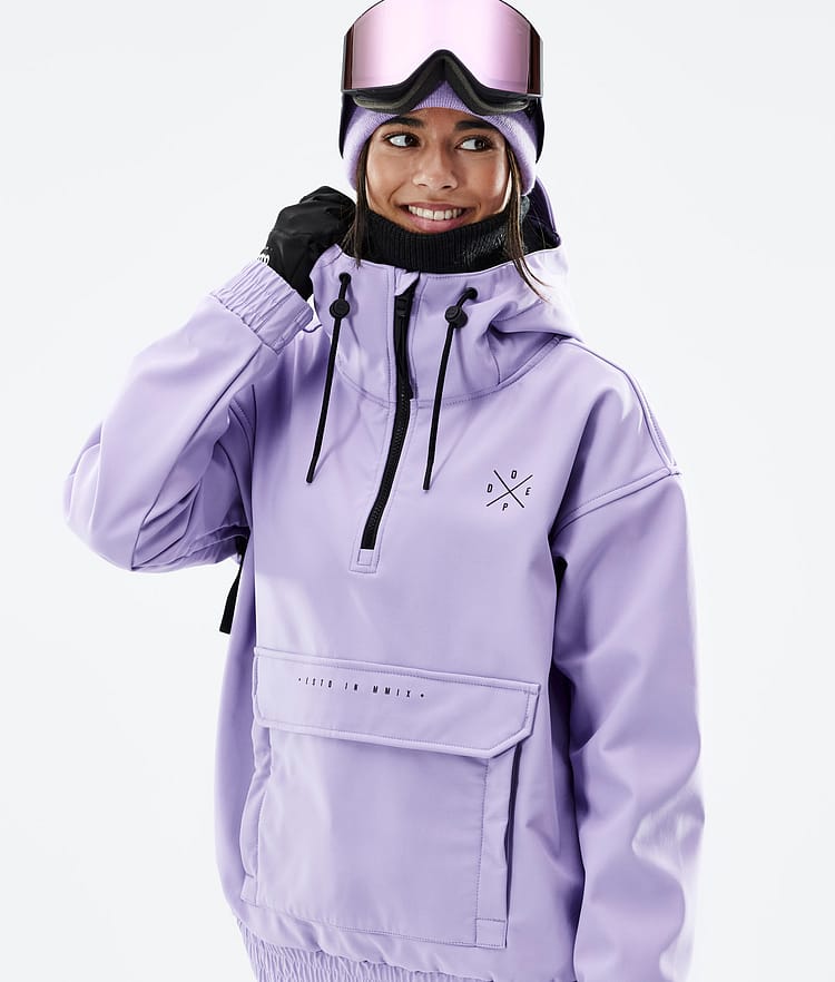 Dope Cyclone W 2022 Snowboardjakke Dame Faded Violet, Bilde 2 av 9
