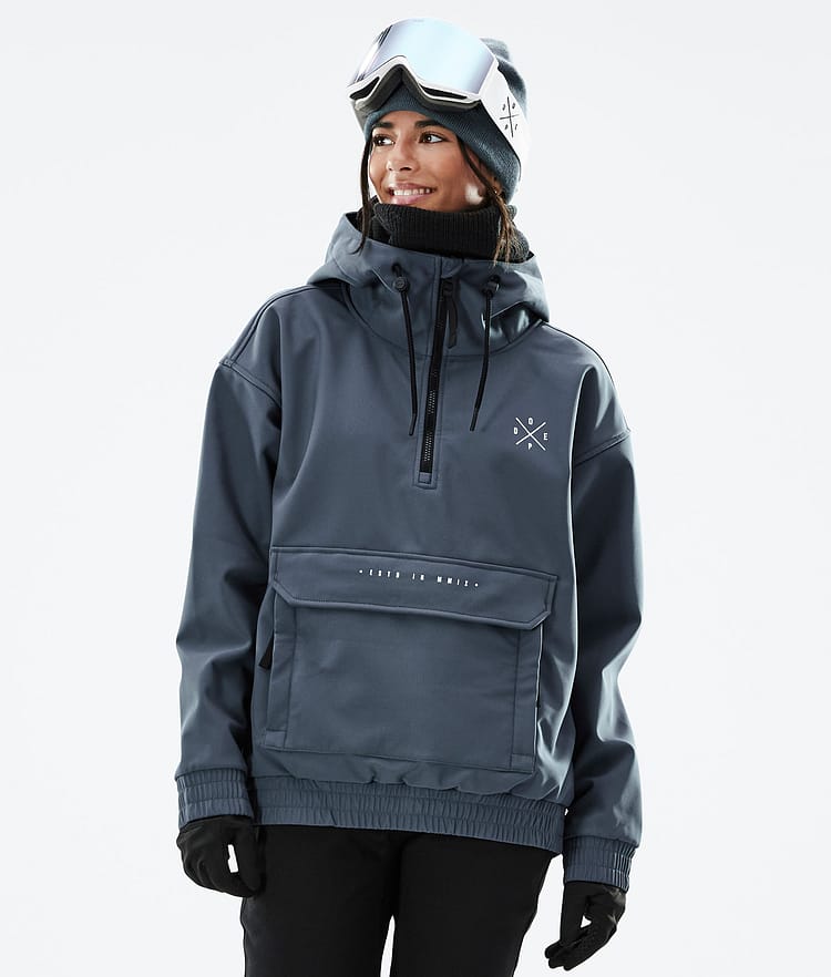 Dope Cyclone W 2022 Skijakke Dame Metal Blue, Bilde 1 av 9