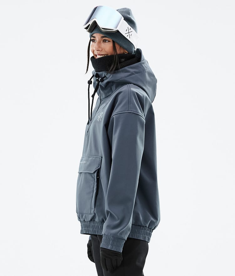 Dope Cyclone W 2022 Skijakke Dame Metal Blue, Bilde 7 av 9