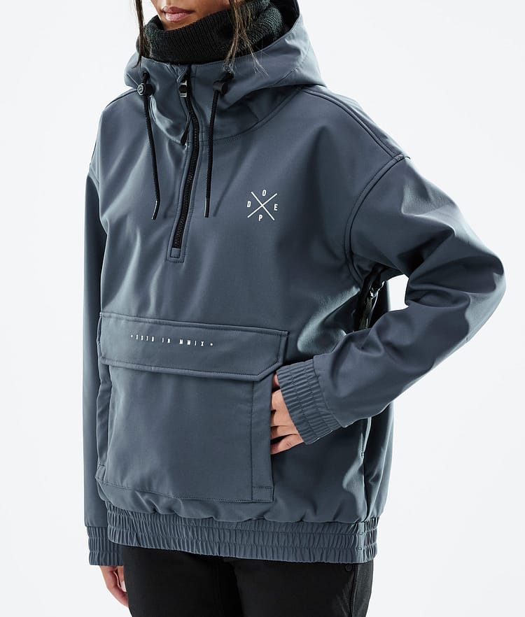 Dope Cyclone W 2022 Skijakke Dame Metal Blue, Bilde 8 av 9