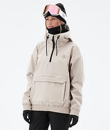 Dope Cyclone W 22 Snowboardjakke Dame Sand