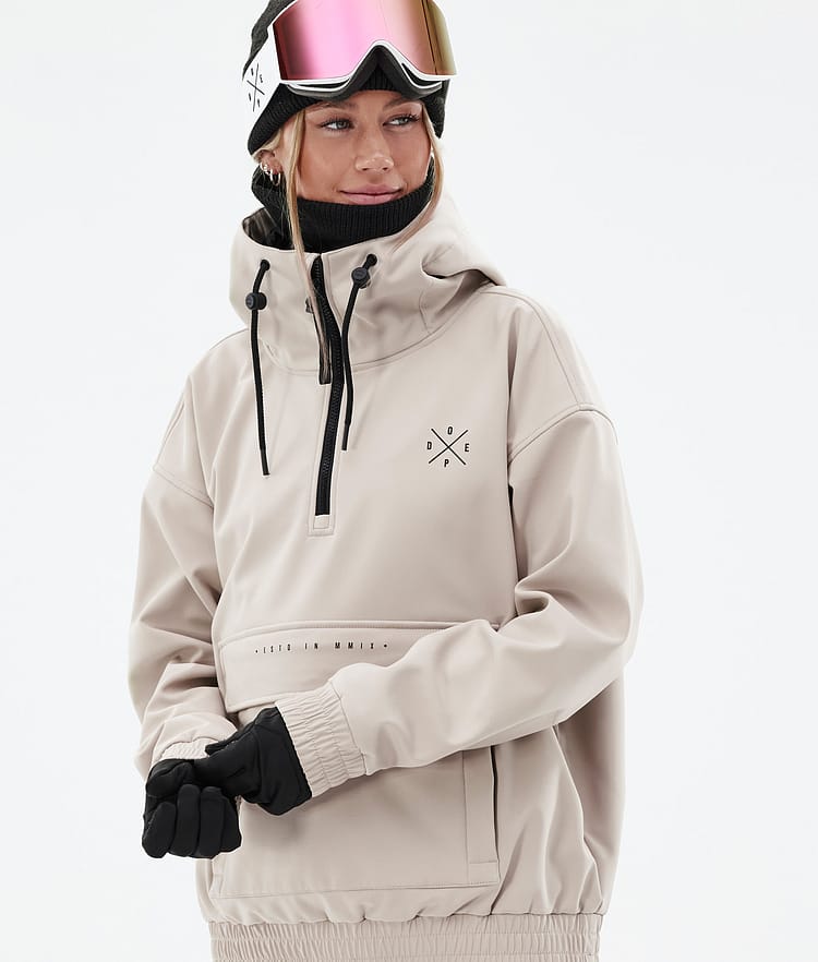 Dope Cyclone W 22 Skijakke Dame Sand, Bilde 2 av 9