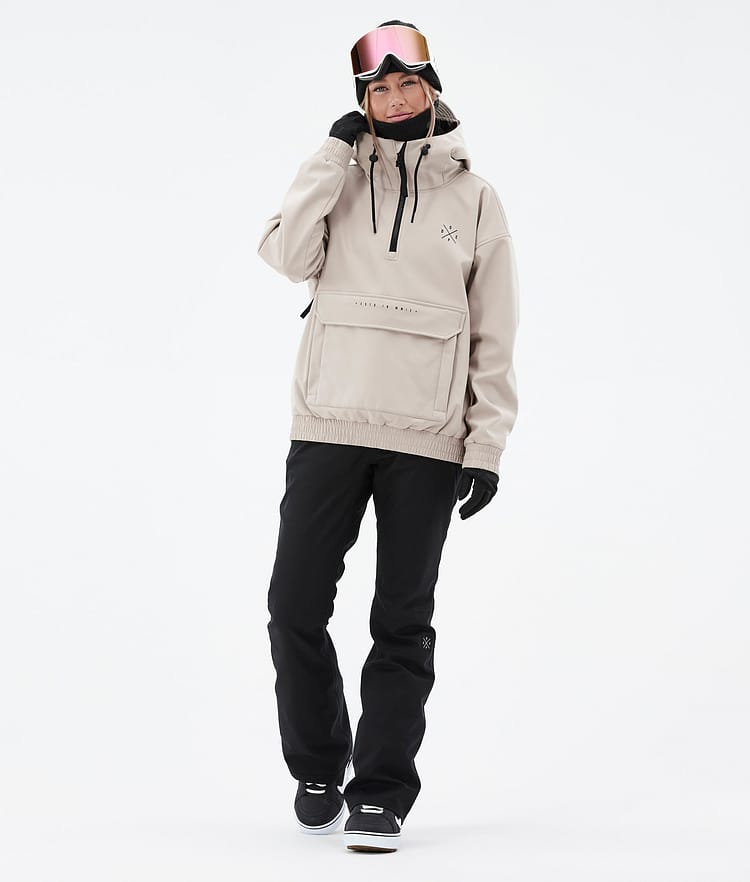 Dope Cyclone W 22 Snowboardjakke Dame Sand, Bilde 3 av 9