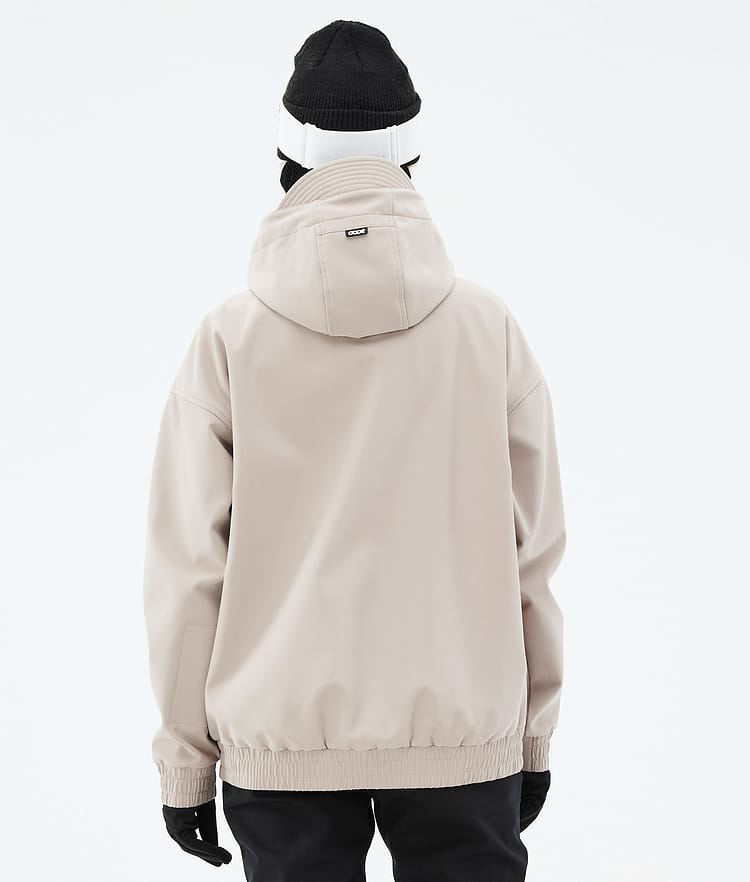 Dope Cyclone W 22 Snowboardjakke Dame Sand, Bilde 7 av 9