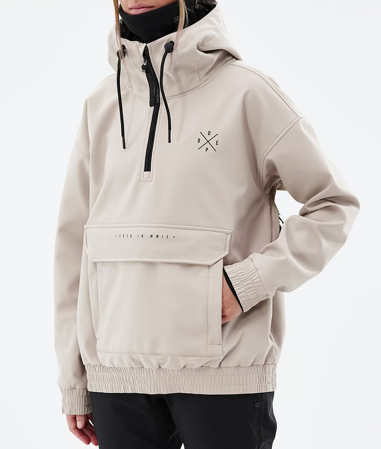 Dope Cyclone W 22 Snowboardjakke Dame Sand, Bilde 8 av 9