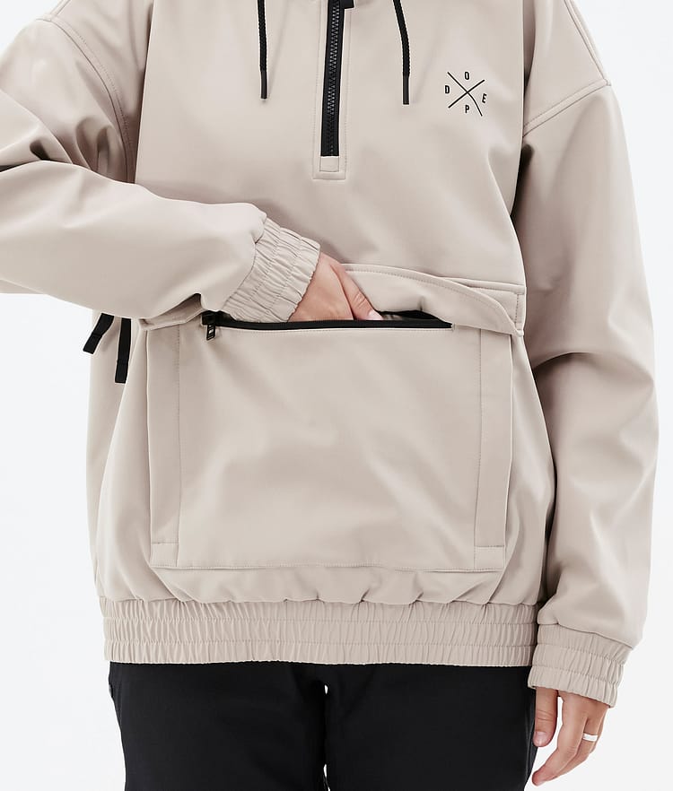 Dope Cyclone W 22 Snowboardjakke Dame Sand, Bilde 9 av 9