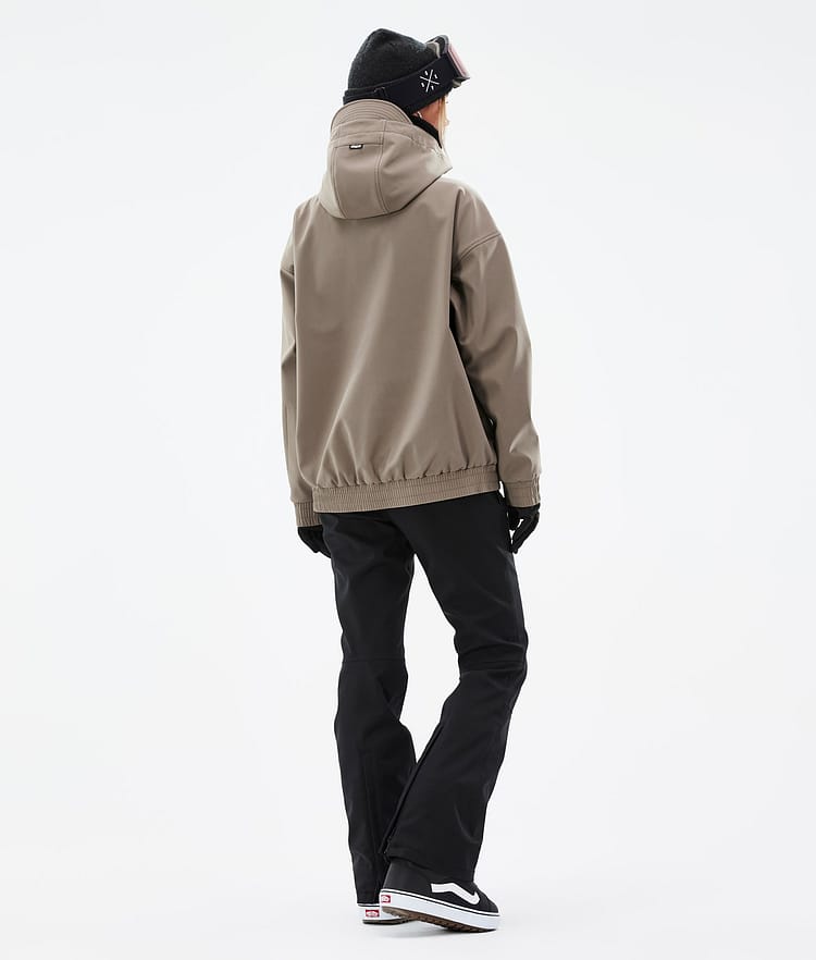 Dope Cyclone W 22 Snowboardjakke Dame Walnut, Bilde 5 av 9