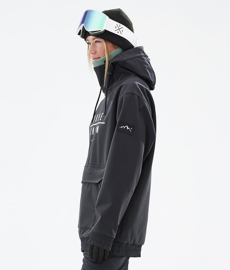 Dope Wylie W Snowboardjakke Dame DS Black, Image 6 of 9