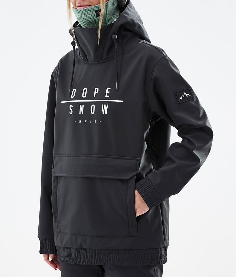 Dope Wylie W Snowboardjakke Dame DS Black, Image 8 of 9