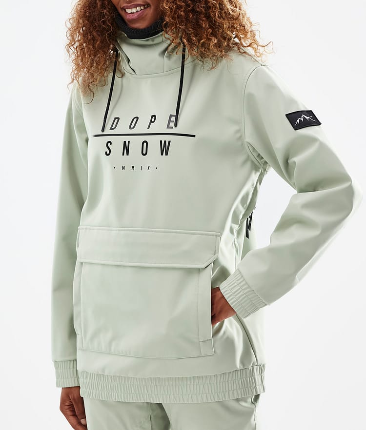 Dope Wylie W Snowboardjakke Dame DS Soft Green, Image 8 of 9