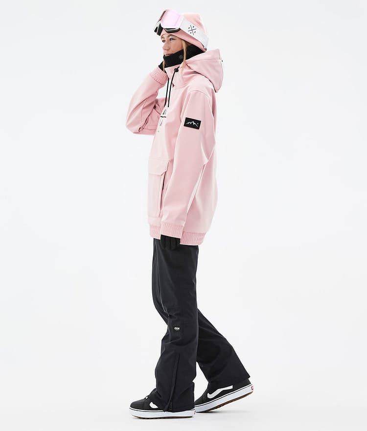 Dope Wylie W Snowboardjakke Dame DS Soft Pink, Image 4 of 9
