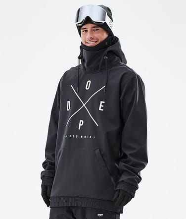 Dope Yeti Snowboardjakke Herre 2X-Up Black Renewed