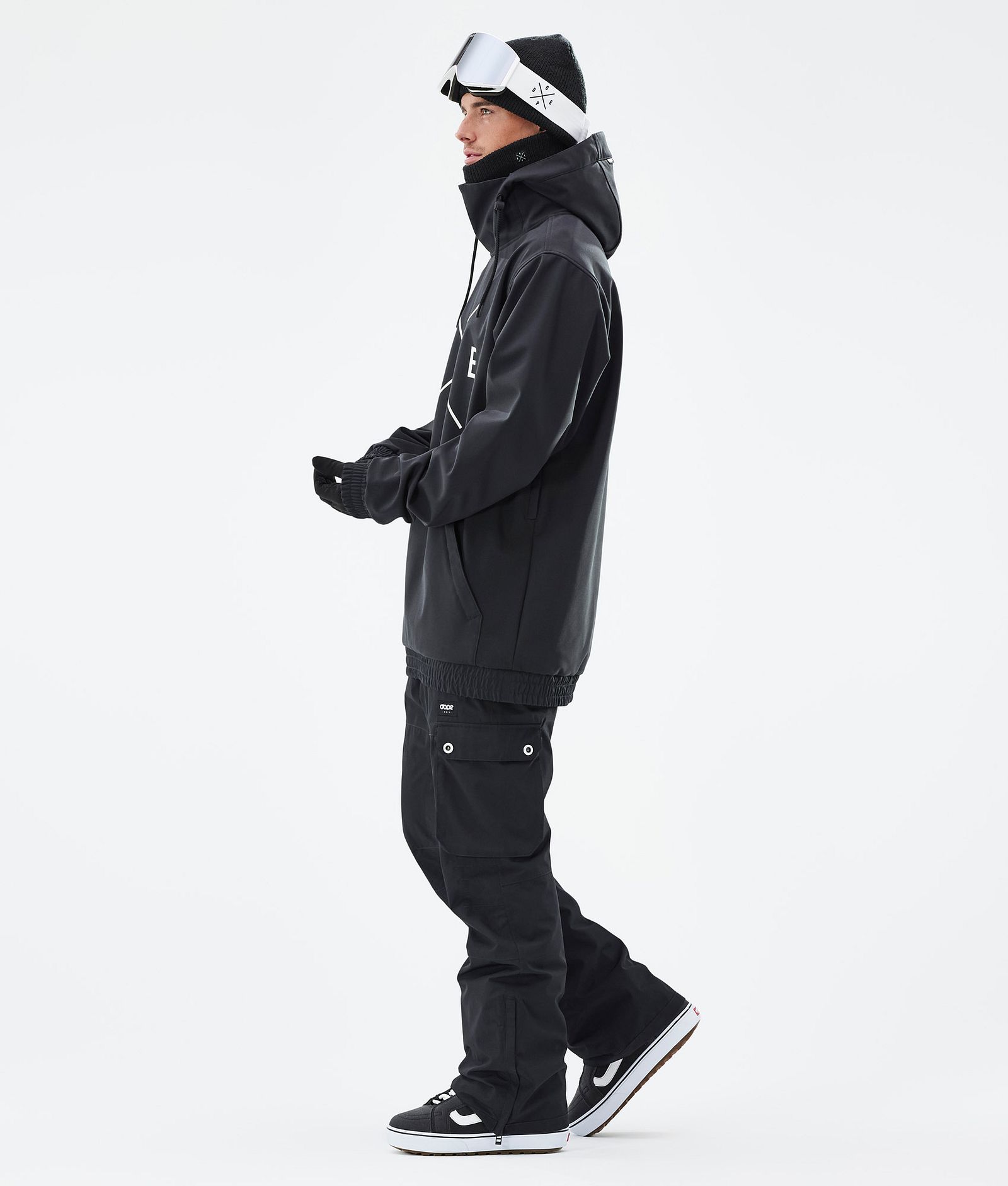 Dope Yeti Snowboardjakke Herre 2X-Up Black Renewed