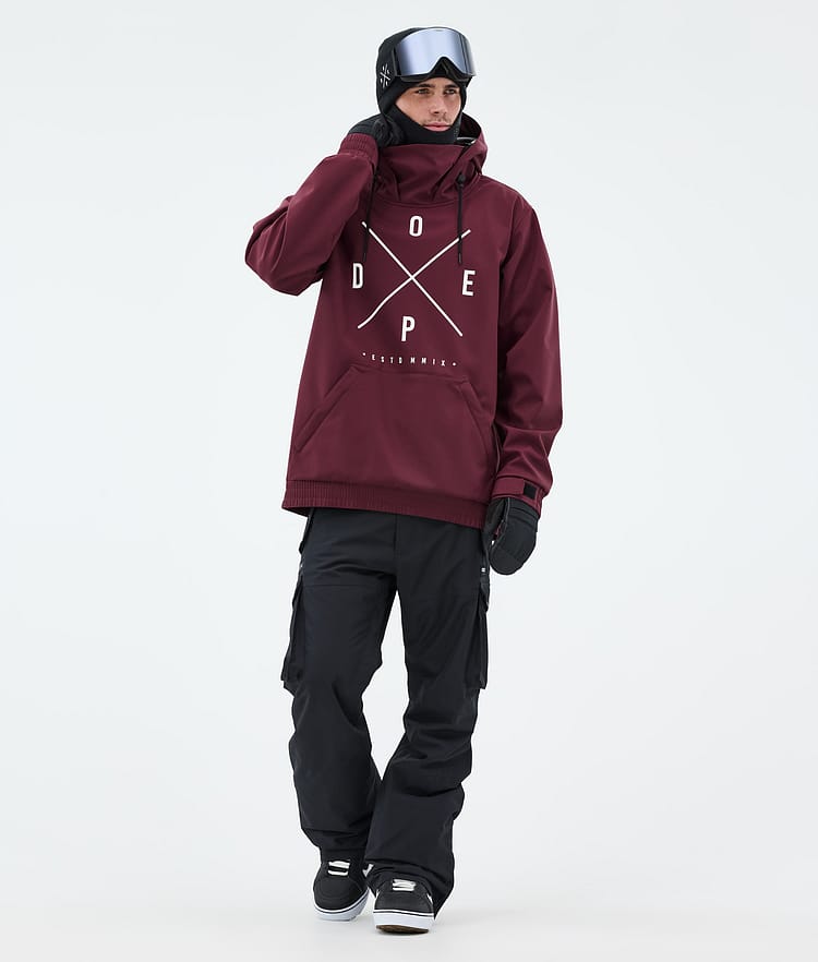 Dope Yeti Snowboardjakke Herre 2X-Up Burgundy, Bilde 2 av 7