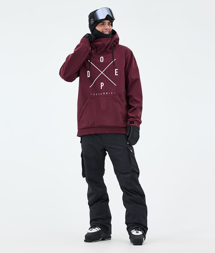 Dope Yeti Skijakke Herre 2X-Up Burgundy, Bilde 2 av 7