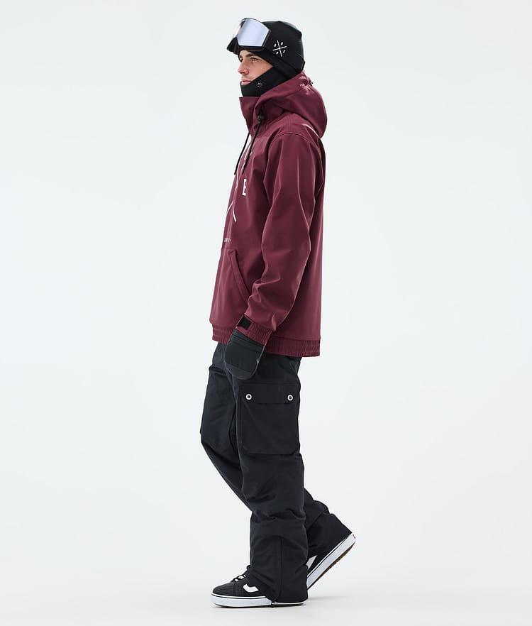 Dope Yeti Snowboardjakke Herre 2X-Up Burgundy, Bilde 3 av 7