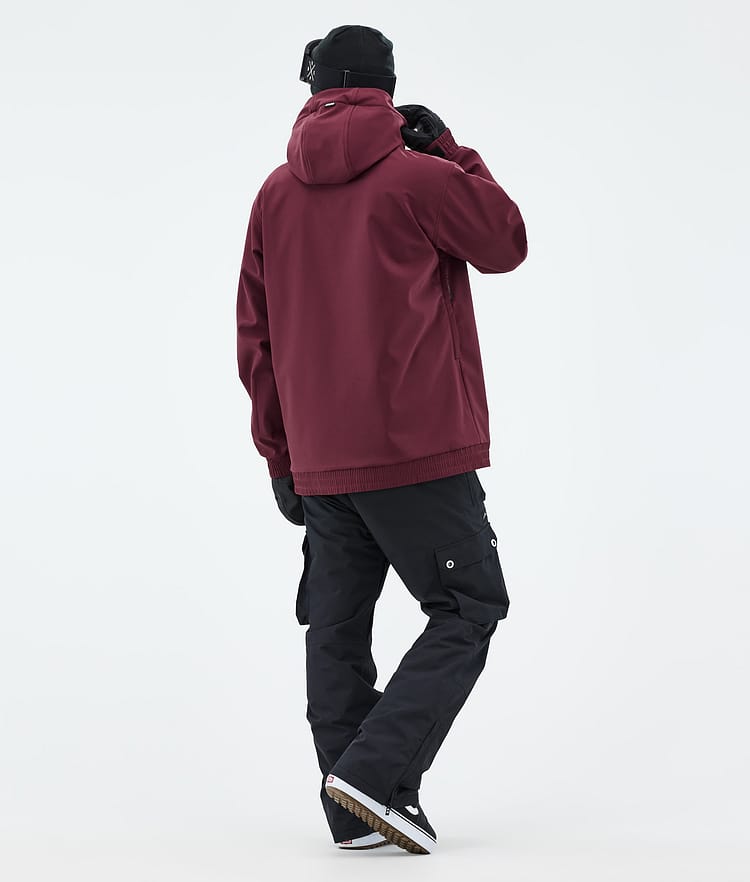Dope Yeti Snowboardjakke Herre 2X-Up Burgundy, Bilde 4 av 7