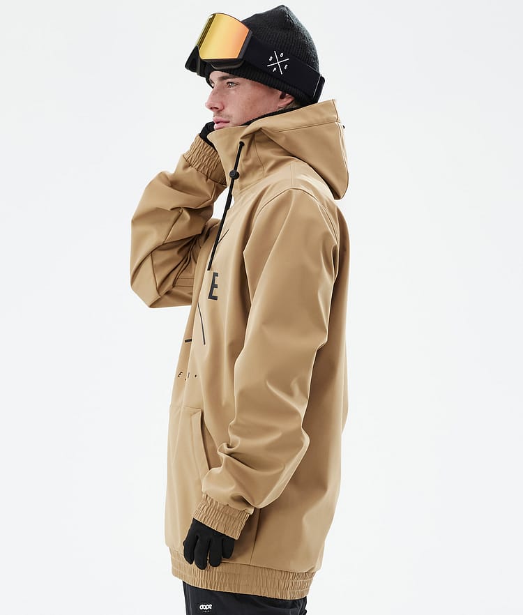 Dope Yeti Snowboardjakke Herre 2X-Up Gold