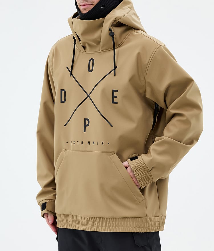 Dope Yeti Snowboardjakke Herre 2X-Up Gold, Bilde 8 av 8