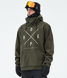 Dope Yeti Skijakke Herre 2X-Up Olive Green