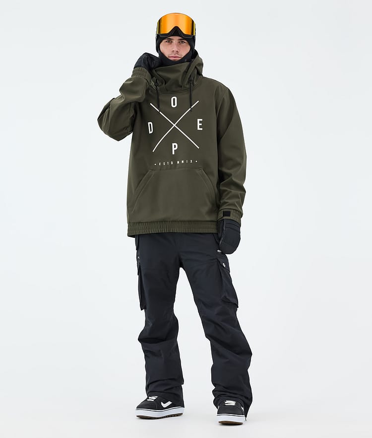 Dope Yeti Snowboardjakke Herre 2X-Up Olive Green, Bilde 2 av 7
