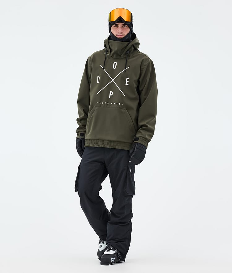 Dope Yeti Skijakke Herre 2X-Up Olive Green, Bilde 2 av 7