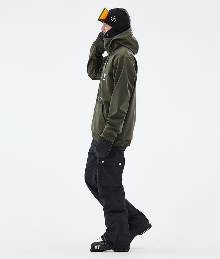 Dope Yeti Skijakke Herre 2X-Up Olive Green, Bilde 3 av 7