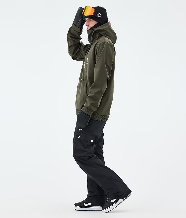 Dope Yeti Snowboardjakke Herre 2X-Up Olive Green, Bilde 3 av 7