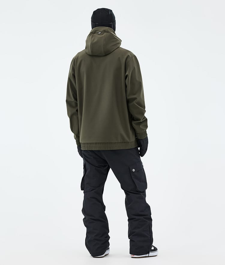 Dope Yeti Snowboardjakke Herre 2X-Up Olive Green, Bilde 4 av 7