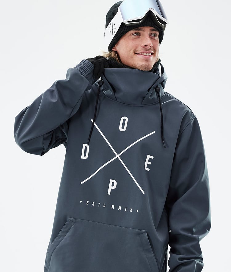 Dope Yeti Snowboardjakke Herre 2X-Up Metal Blue