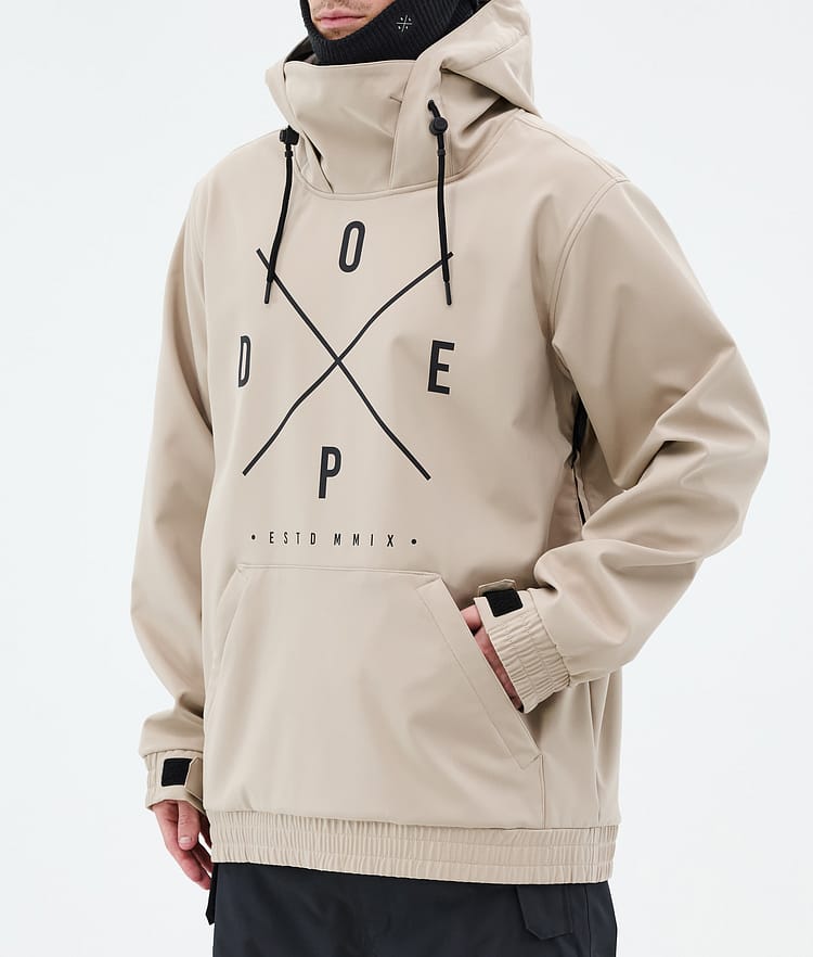 Dope Yeti Snowboardjakke Herre 2X-Up Sand, Bilde 7 av 7